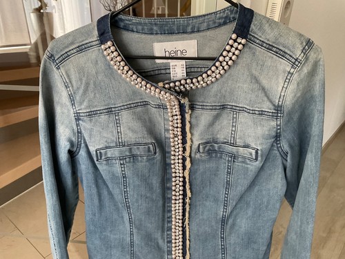 Damen jeansjacke sehr edel - jeansjacke,,