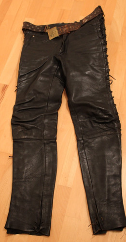 Motorrad schnüre leder - motorrad,